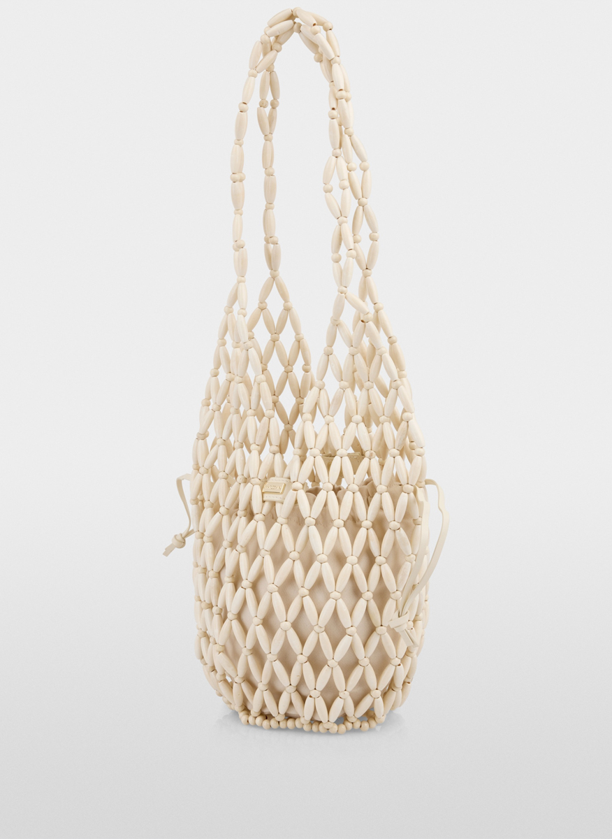 Marc Cain Collections bucket bag from beads