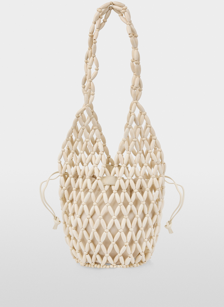 Marc Cain Collections bucket bag from beads