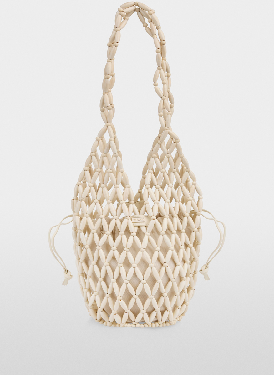 Marc Cain Collections bucket bag from beads