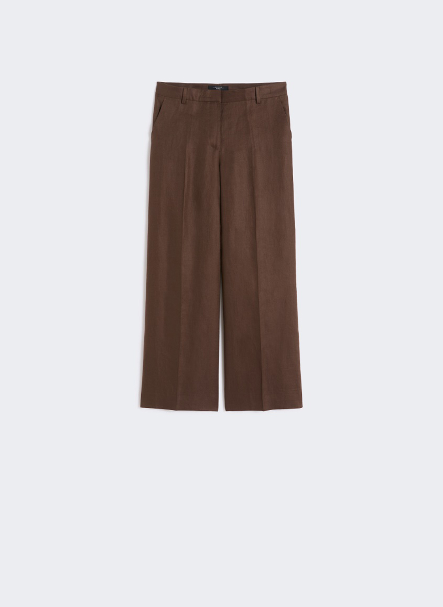 Ленен панталон Weekend Max Mara Wkdmalizia