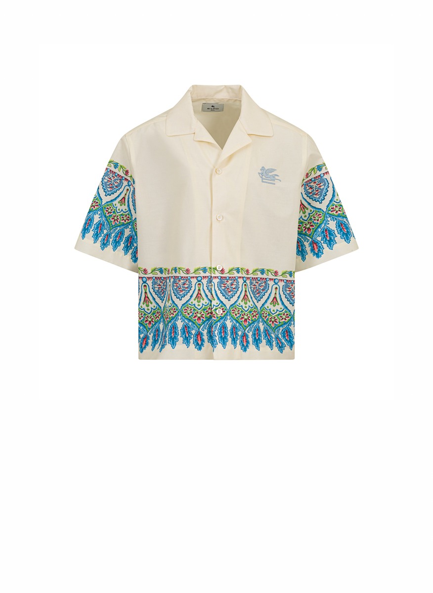 Etro Kids 'Color-block' shirt