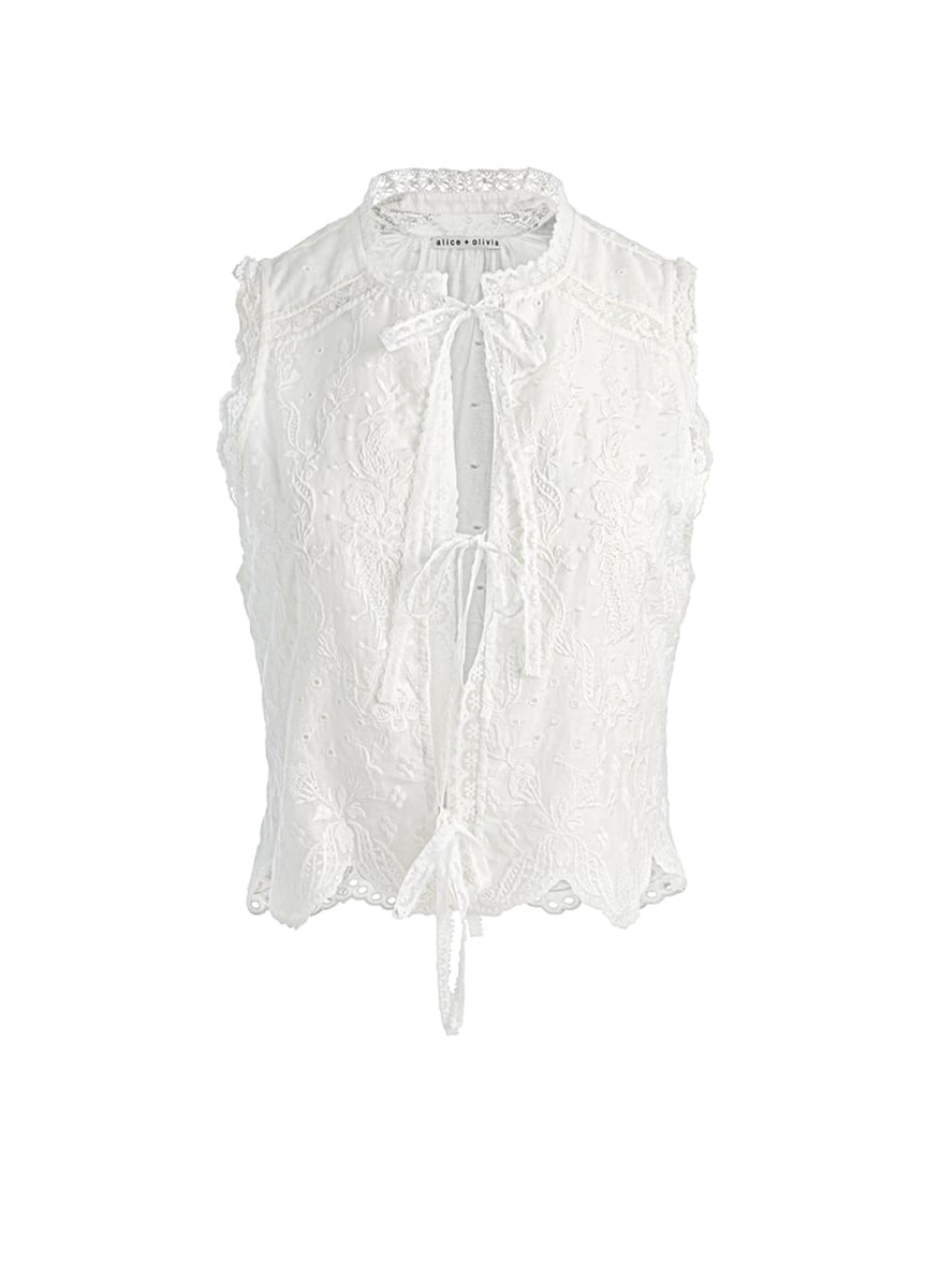 Топ с дантела 'Amal' Alice + Olivia