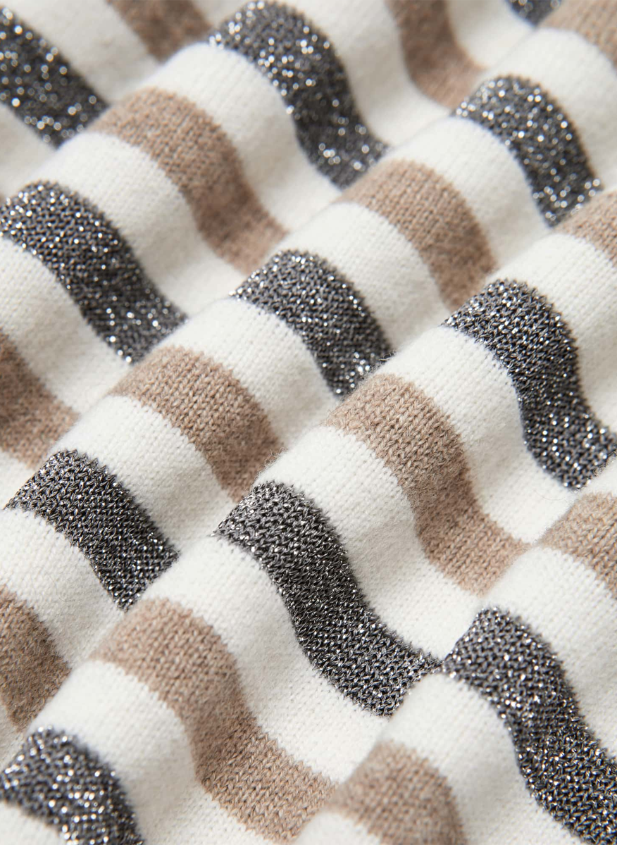 Brunello Cucinelli striped cashmere sweater