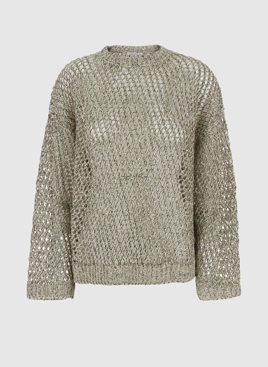 Brunello Cucinelli mesh sweater