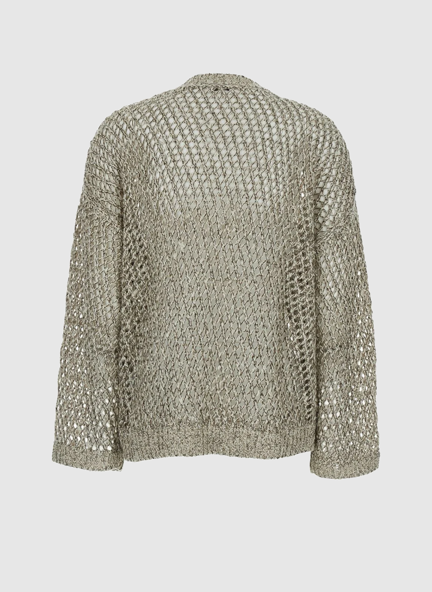 Brunello Cucinelli mesh sweater