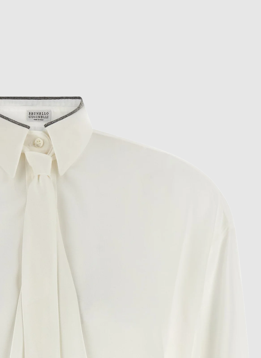 Brunello Cucinelli silk shirt