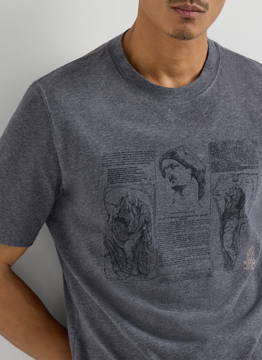 Brunello Cucinelli printed T-shirt