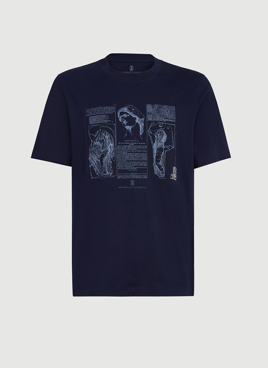 Brunello Cucinelli printed T-shirt
