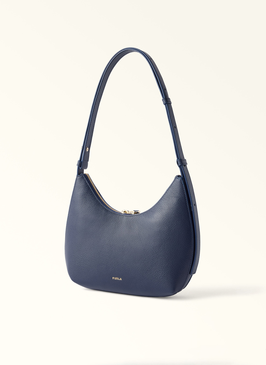 Мини чанта Furla Goccia Ink Blue