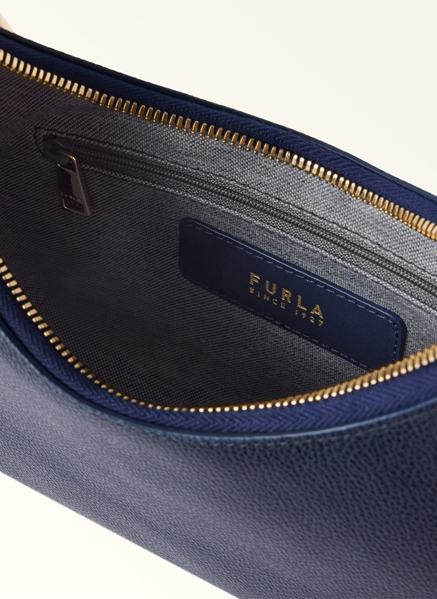 Мини чанта Furla Goccia Ink Blue