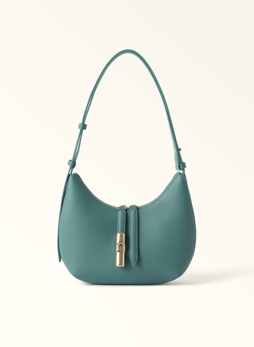 Мини чанта Furla Goccia Amatore Edera Green
