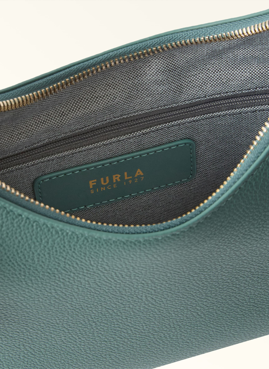 Мини чанта Furla Goccia Amatore Edera Green