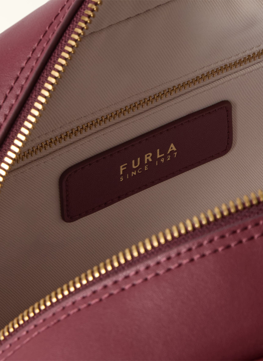 Чанта Furla Poppy Dome Red Apple M