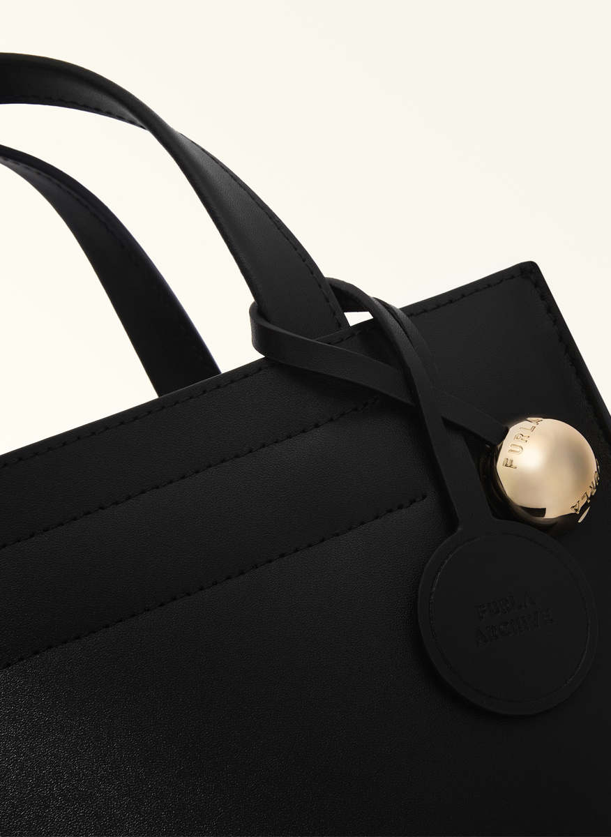 Чанта Tote Furla Divide It Nero S