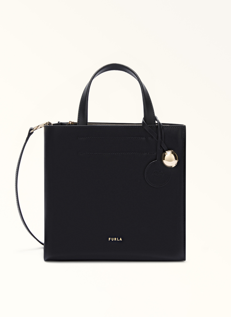 Чанта Tote Furla Divide It Nero S
