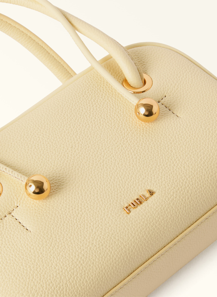 Чанта Furla Poppy Dome Cremino