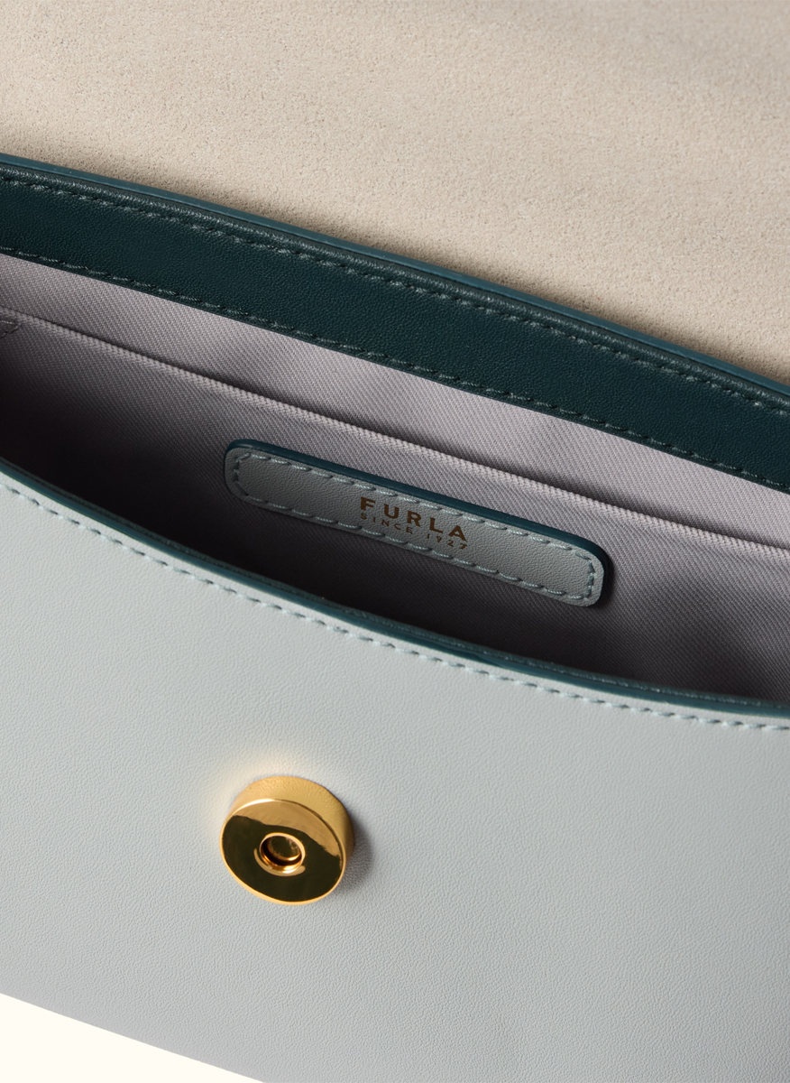 Мини чанта Furla Moonlight Toni Edera Green