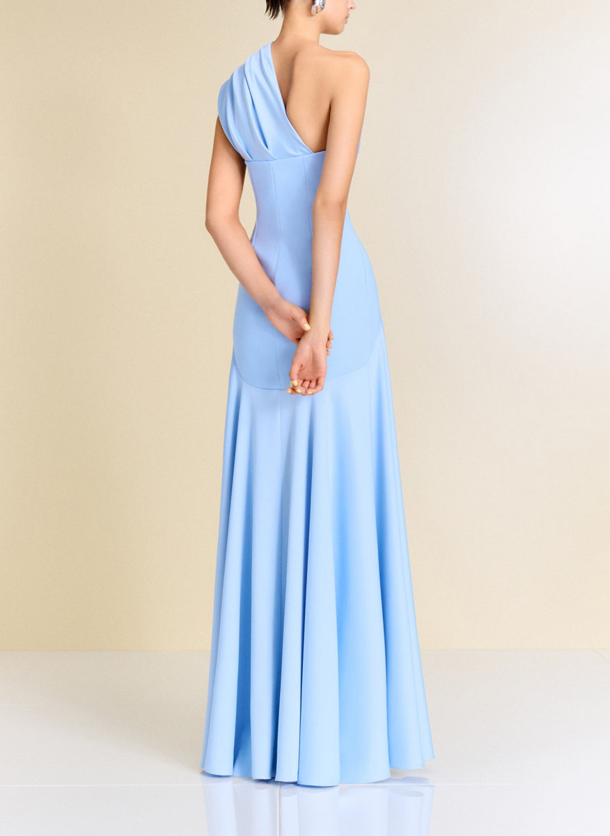 Рокля с 'One-shoulder' дизайн 'Gabriella' Solace London