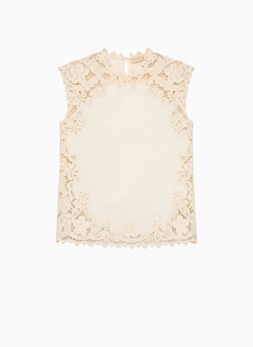 Ulla Johnson 'Amelie' linen top