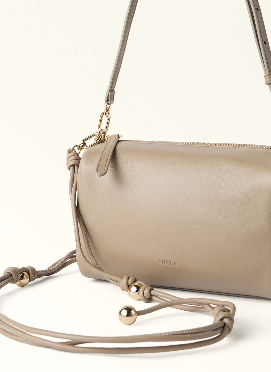 Мини чанта Furla Talia Linen