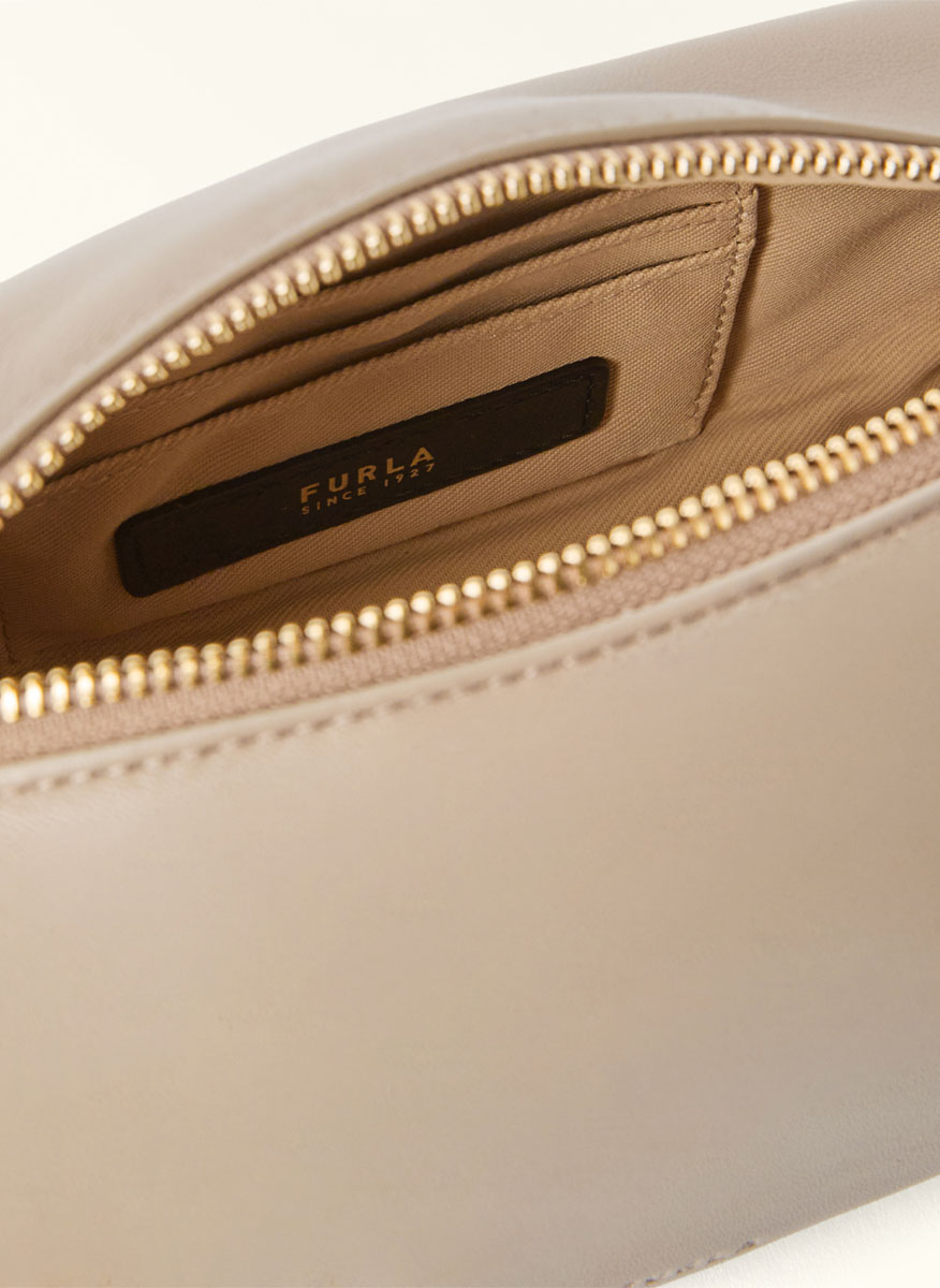 Мини чанта Furla Talia Linen