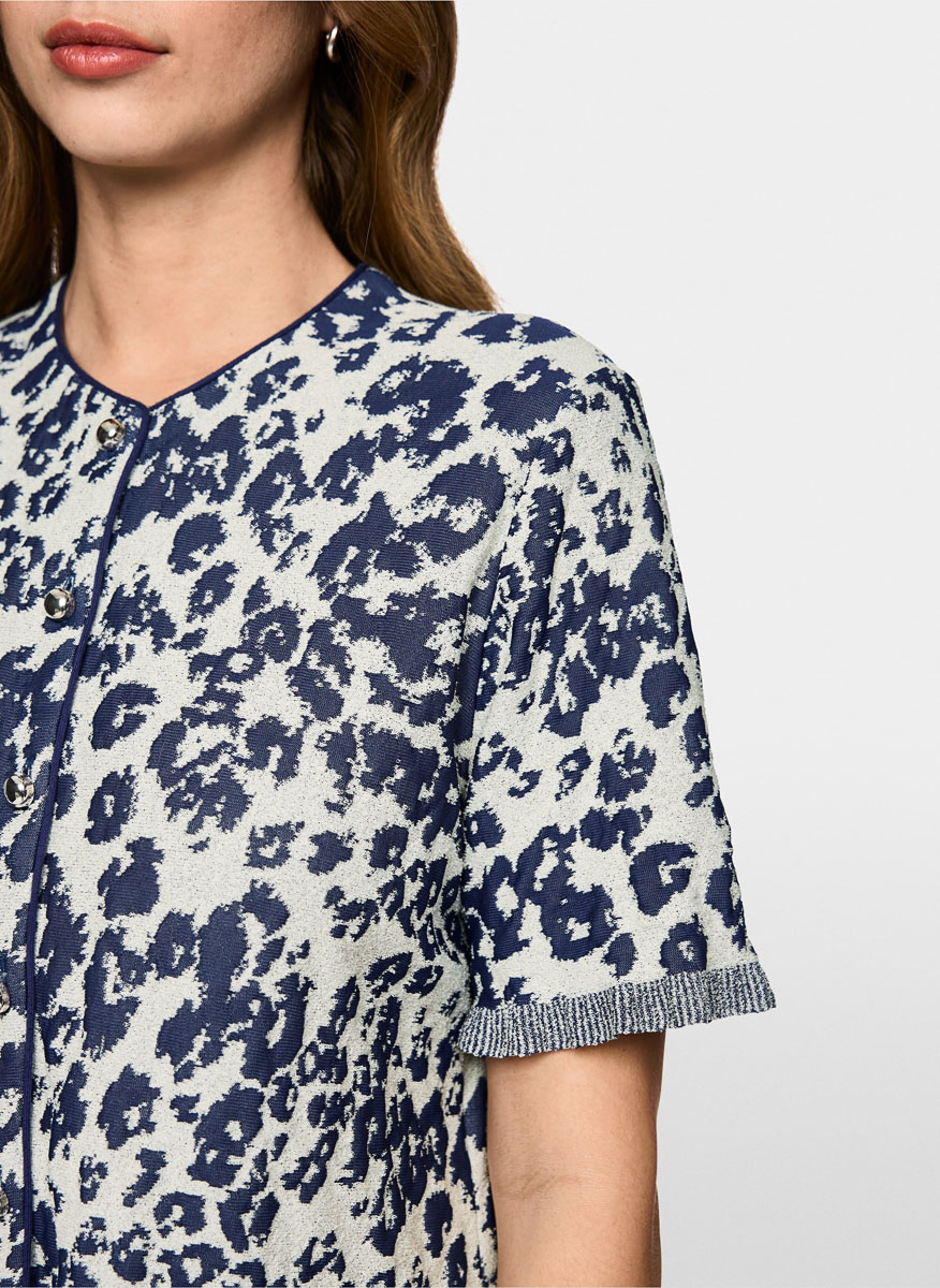 Жилетка с 'wavy' мотив Marc Cain Collections