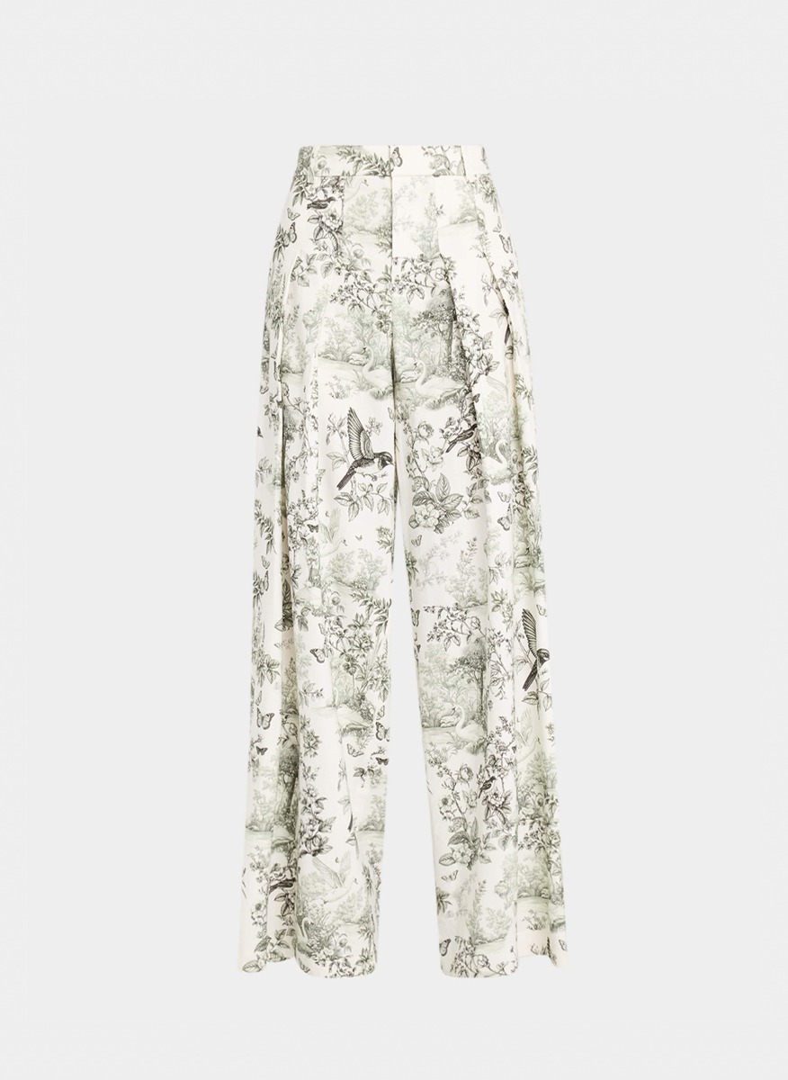 Alice + Olivia 'Blaire' printed trousers
