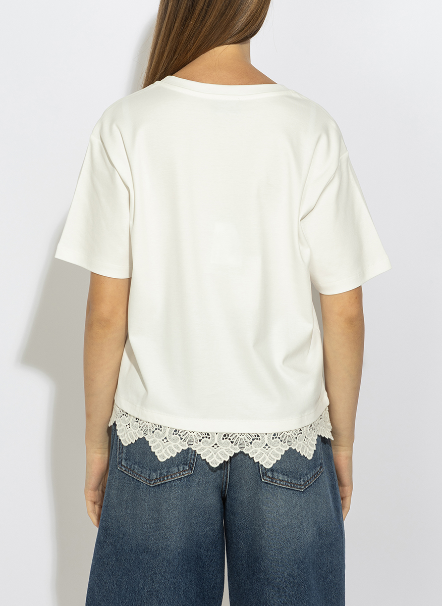 Тишърт 'Boxy fit' Weekend Max Mara Wkdsala