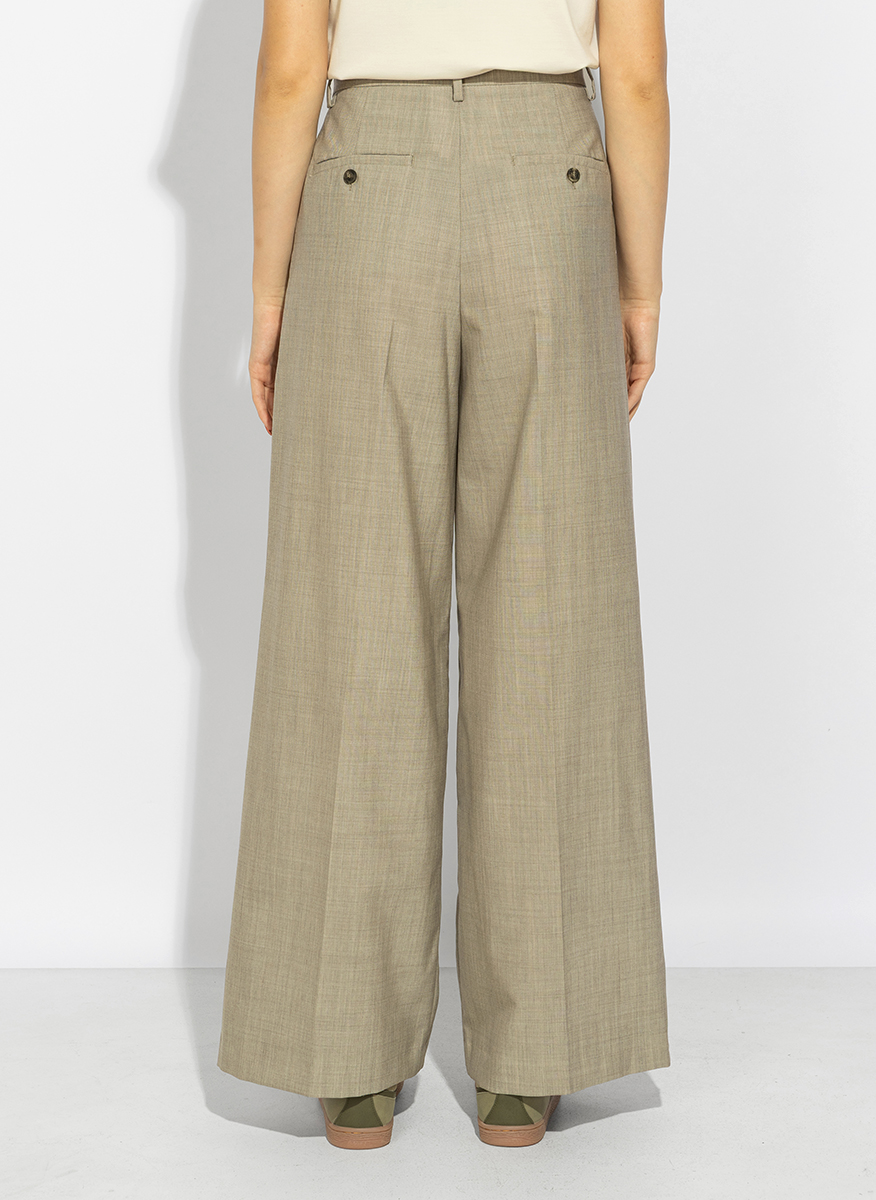 Панталон от фина вълна Weekend Max Mara Wkdovvio