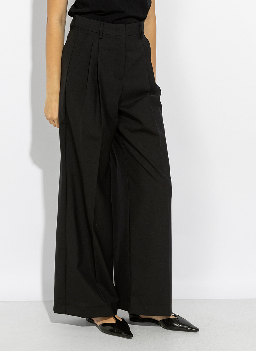 Панталон от фина вълна Weekend Max Mara Wkdovvio