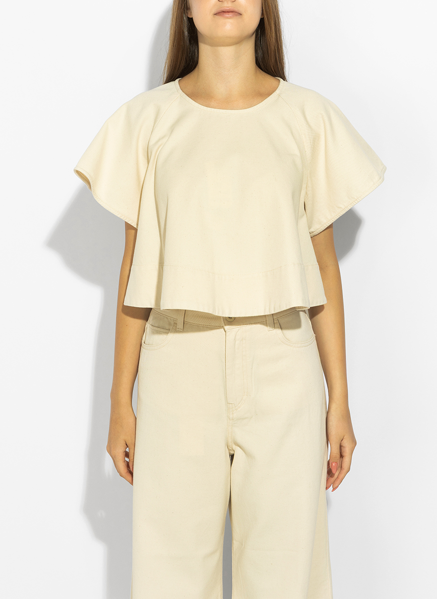 Блуза със скъсена дължина Weekend Max Mara Wkdforte