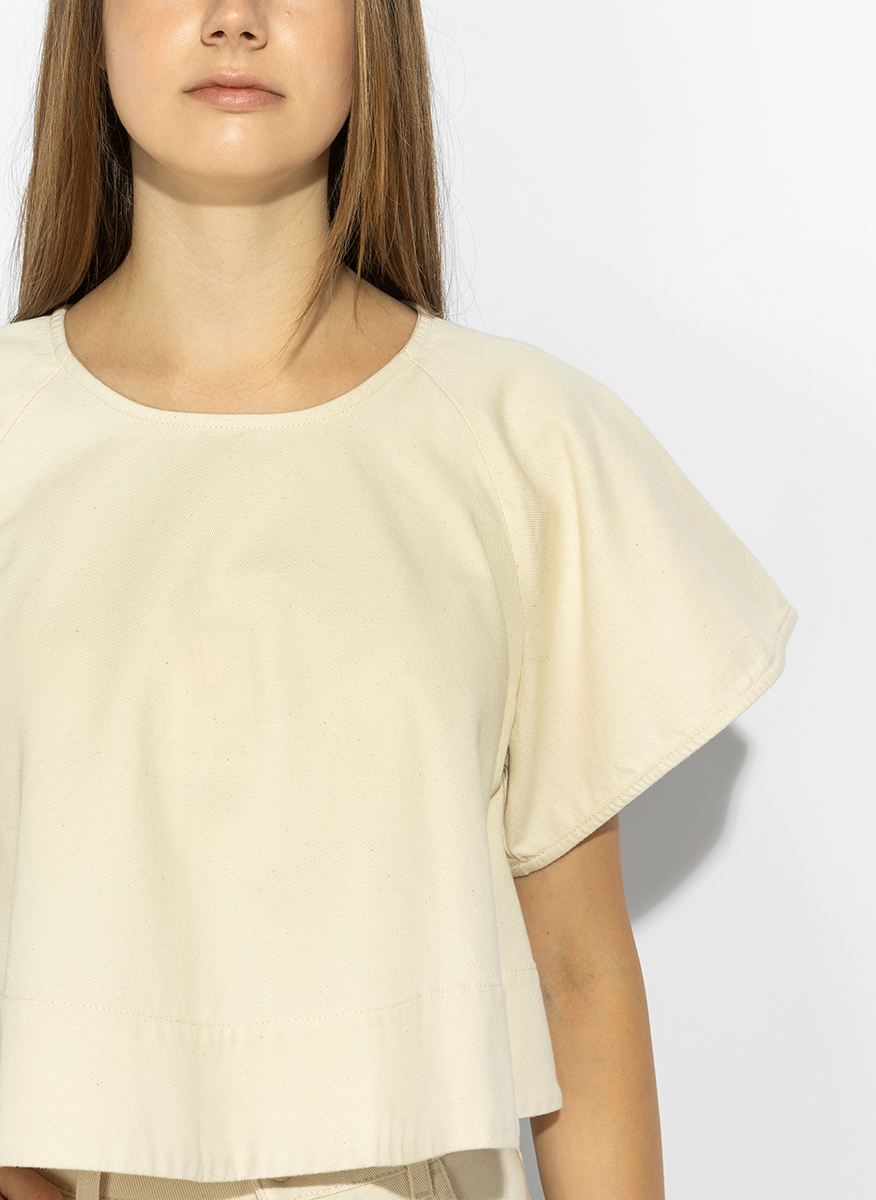 Блуза със скъсена дължина Weekend Max Mara Wkdforte
