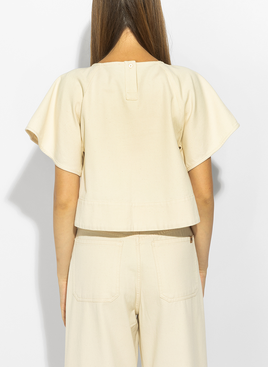 Блуза със скъсена дължина Weekend Max Mara Wkdforte