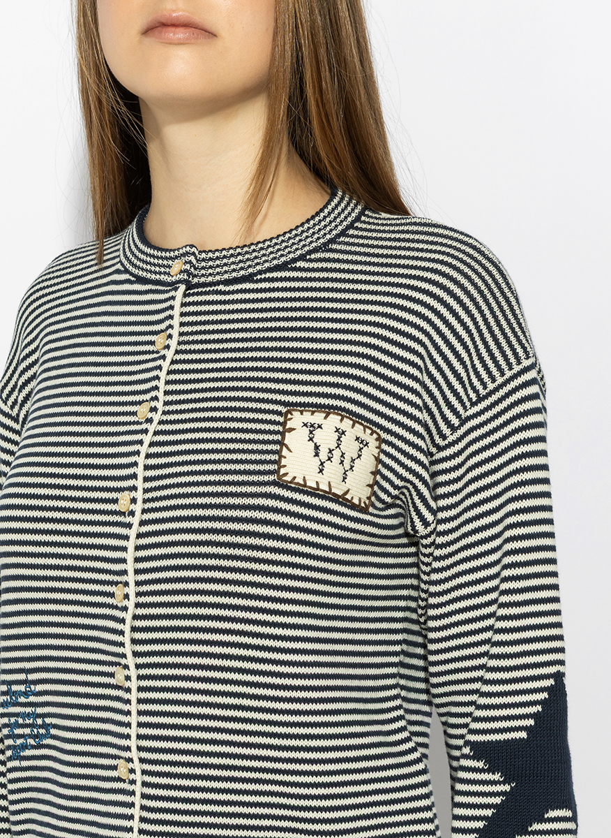 Жилетка с бродерия Weekend Max Mara Wkdteiera