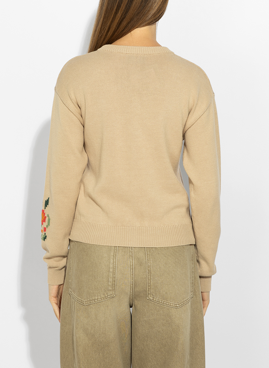 Жилетка с бродерия Weekend Max Mara Wkdteiera