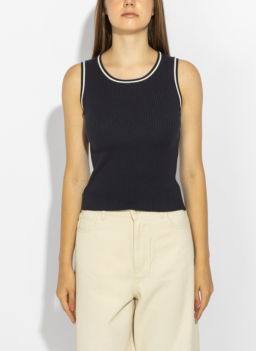 Рипсен топ Weekend Max Mara Wkdtaro