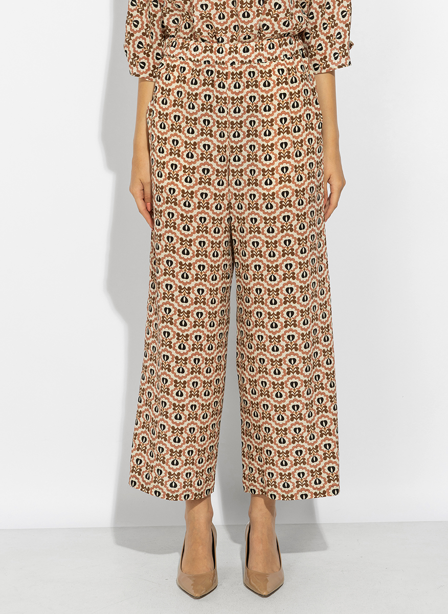 Панталон с принт Weekend Max Mara Wkdeusebio
