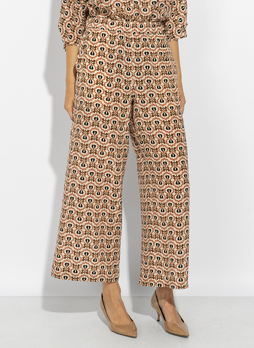 Панталон с принт Weekend Max Mara Wkdeusebio