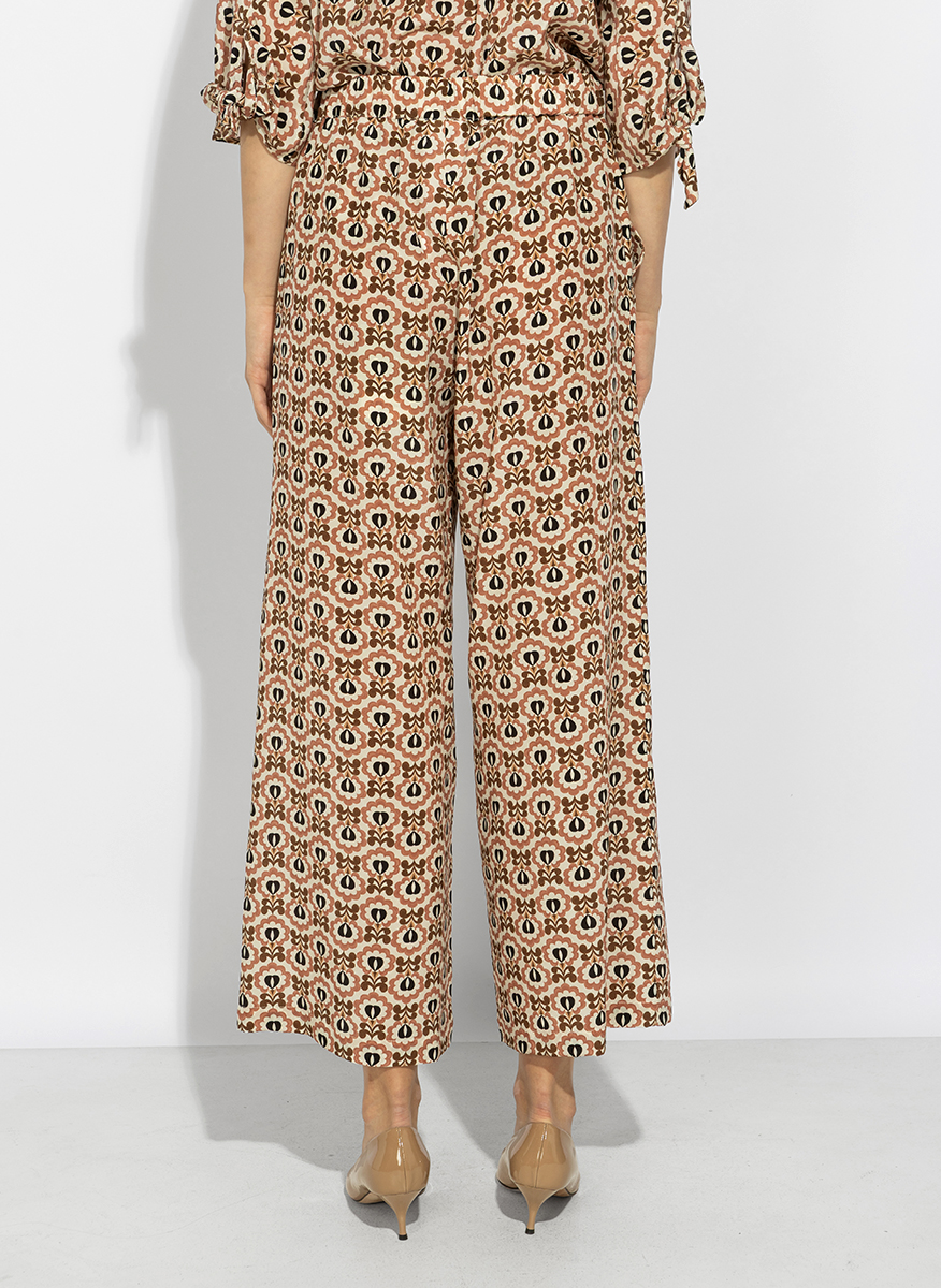 Панталон с принт Weekend Max Mara Wkdeusebio