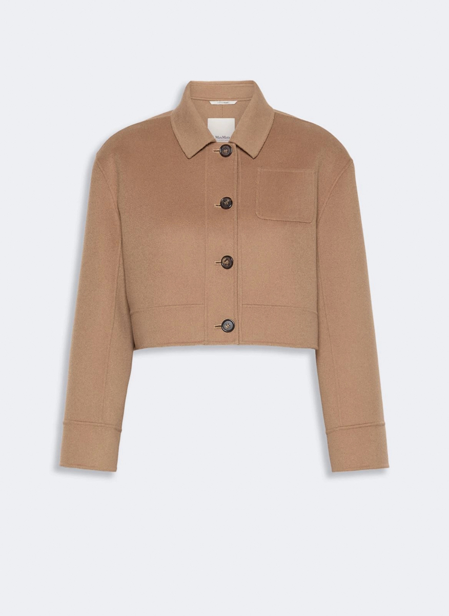 Яке от вълна със скъсена дължина 'Shirt style' 'S Max Mara Smmgiglio