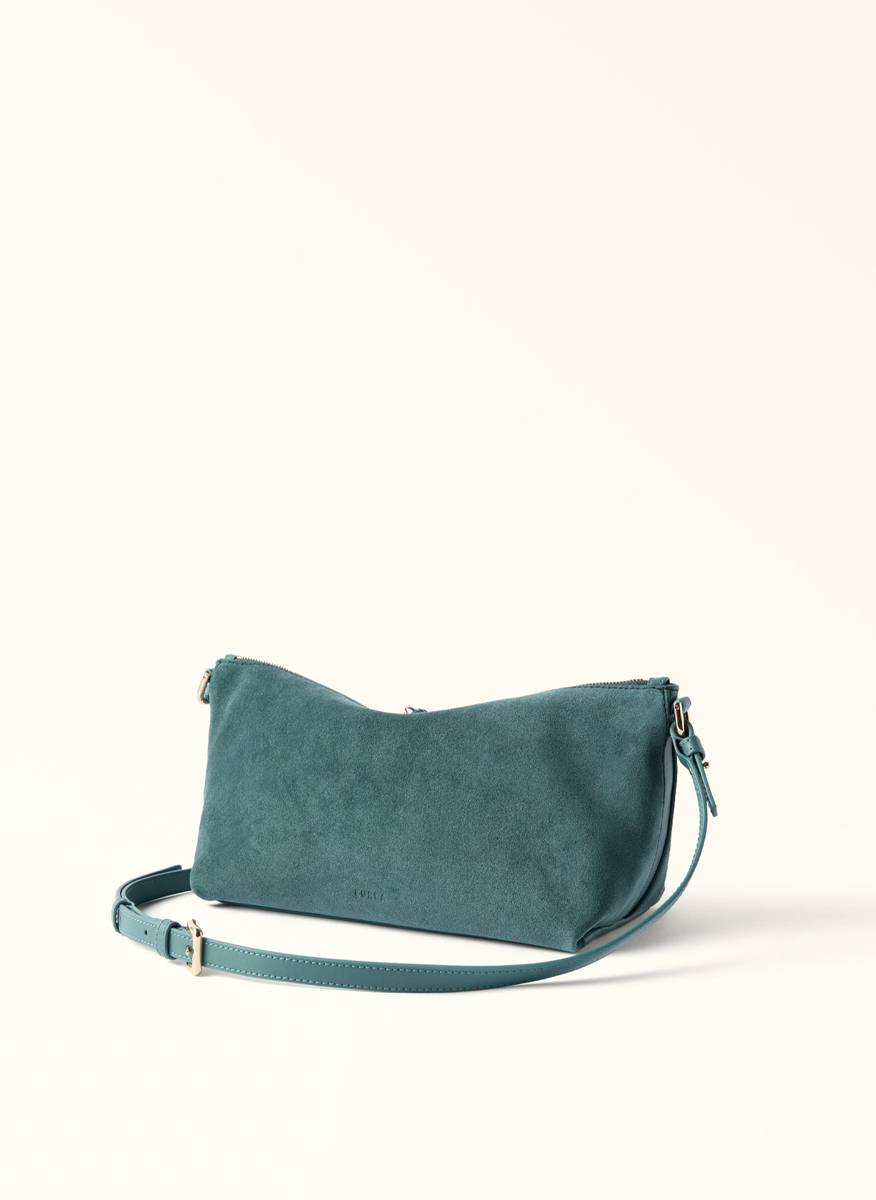 Crossbody чанта Furla Debby Toni Edera Green