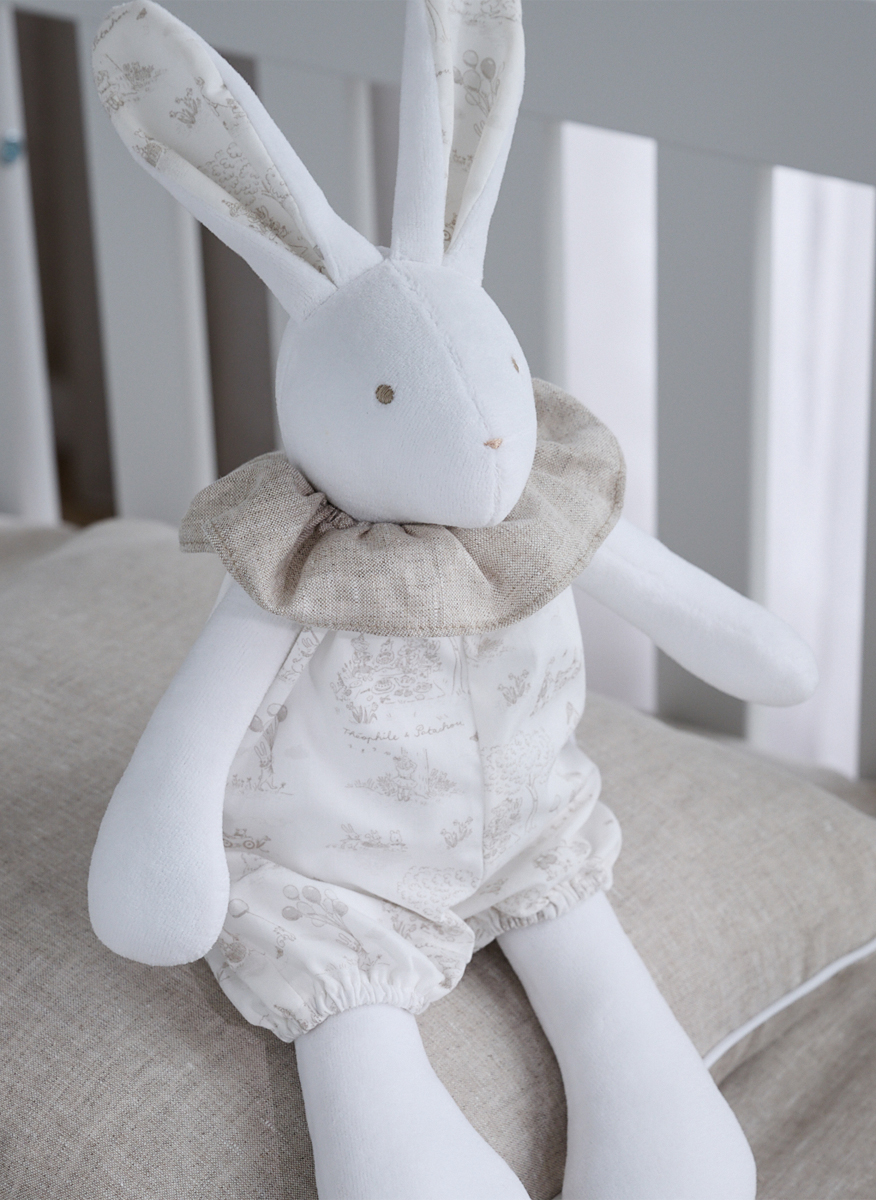 Theophile & Patachou 'Garden Party Rabbit' soft toy