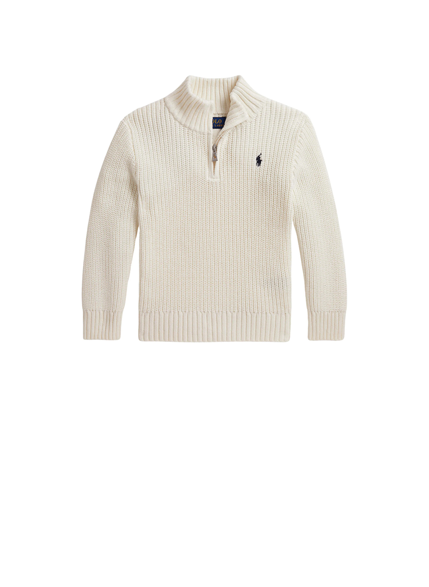 Ralph Lauren Kids 5-7 sweater with embroidery