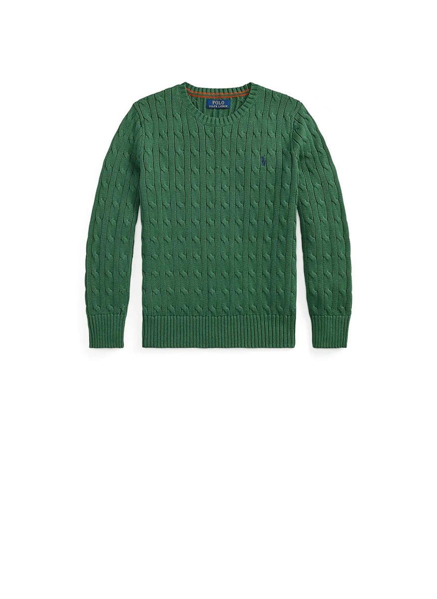 Ralph Lauren Kids 7-14 sweater with embroidery