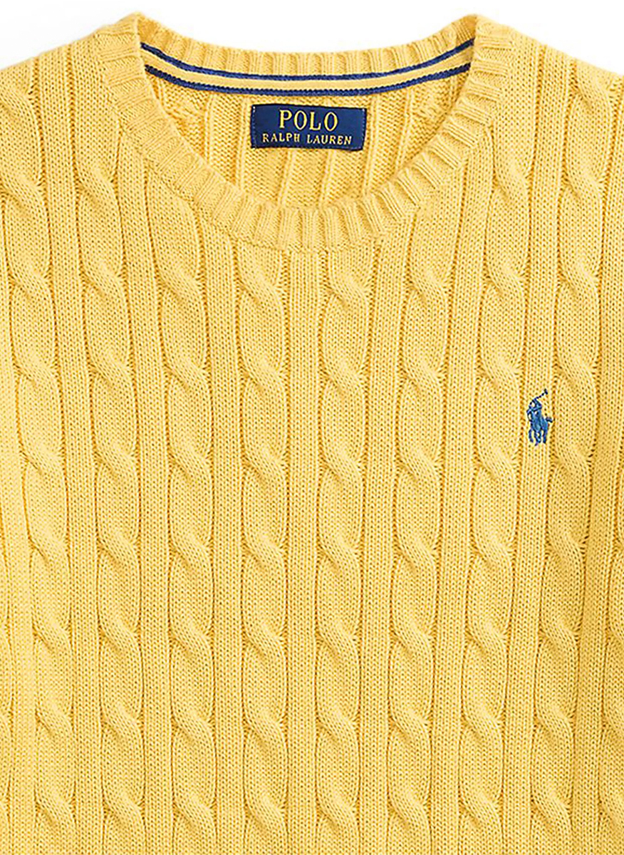 Ralph Lauren Kids 7-14 sweater with embroidery