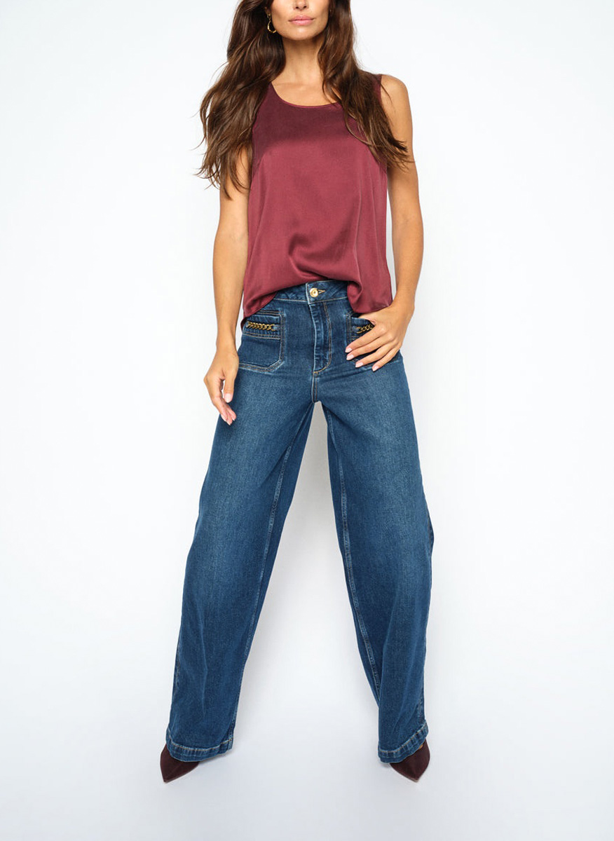 Копринен топ Mos Mosh Astrid