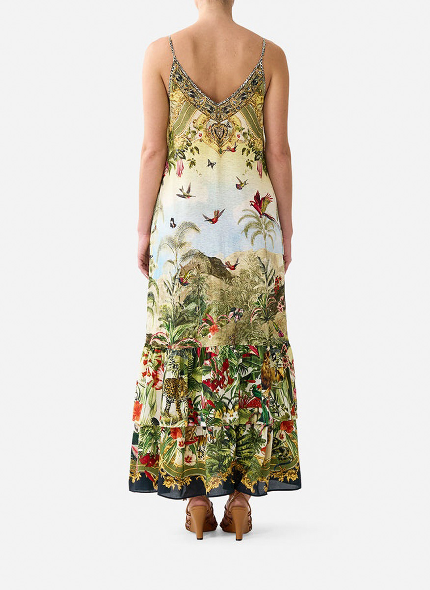 Camilla 'Wanderlust Empire' maxi dress