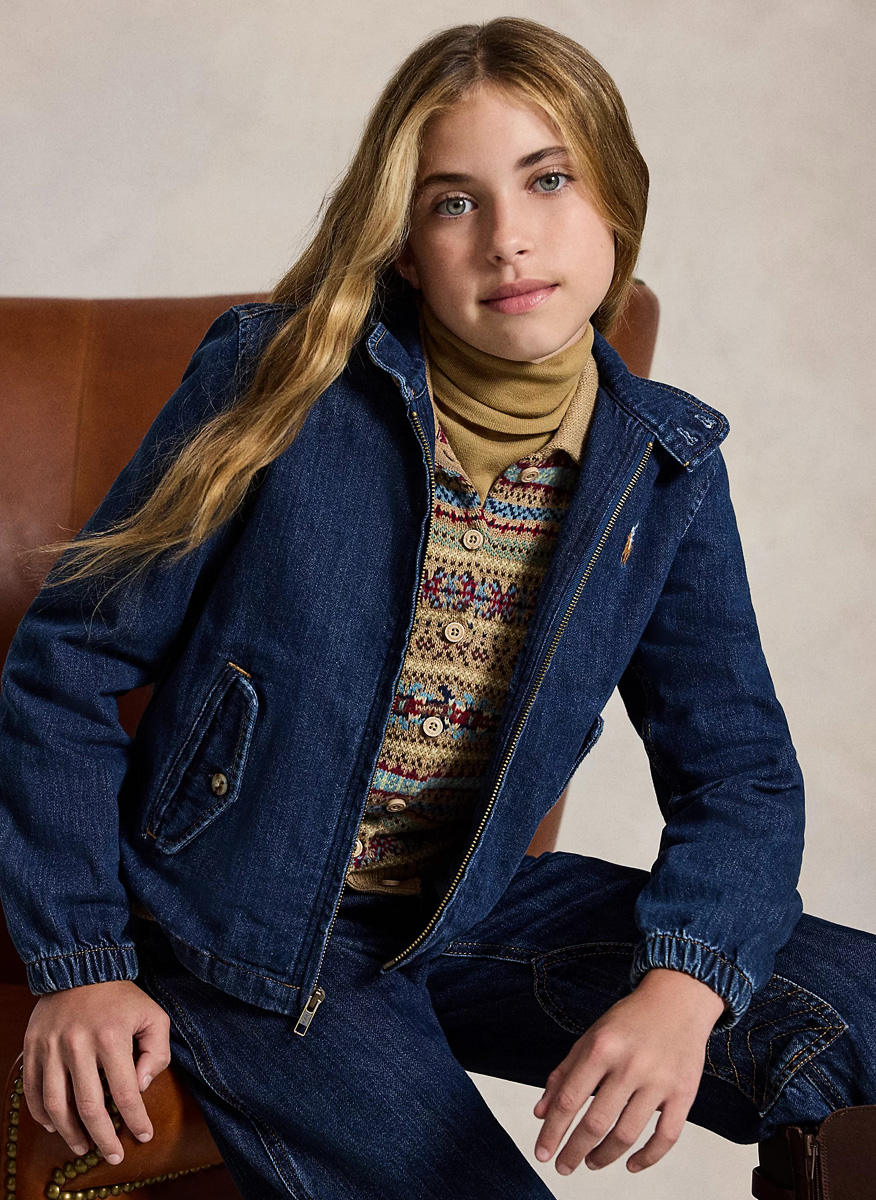 Ralph Lauren Kids 7-10 denim jacket