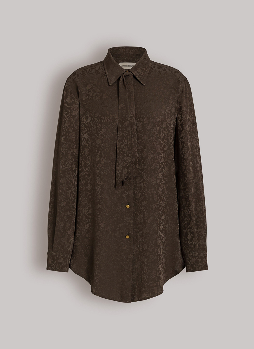 Alberta Ferretti floral print shirt