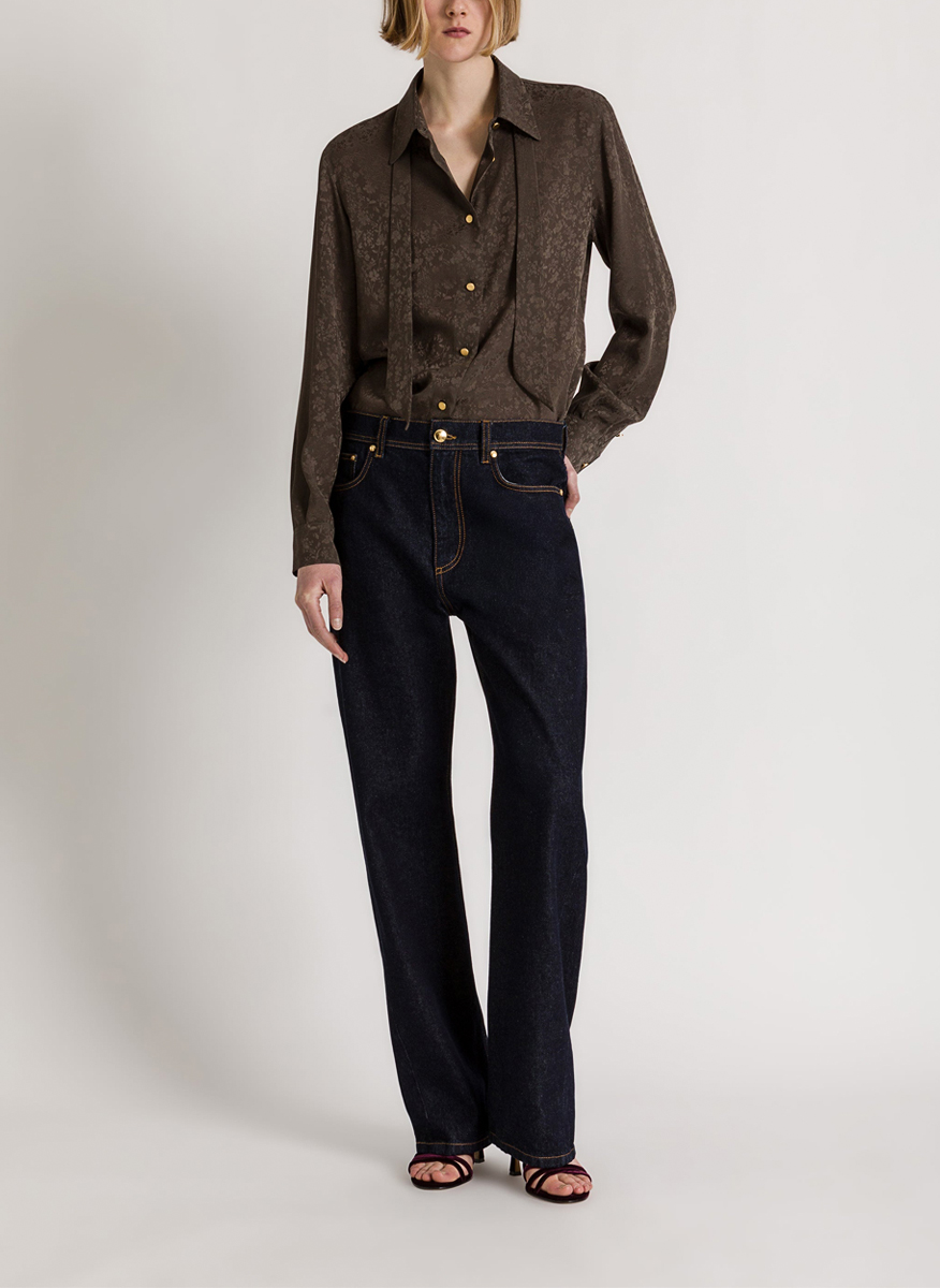 Alberta Ferretti floral print shirt